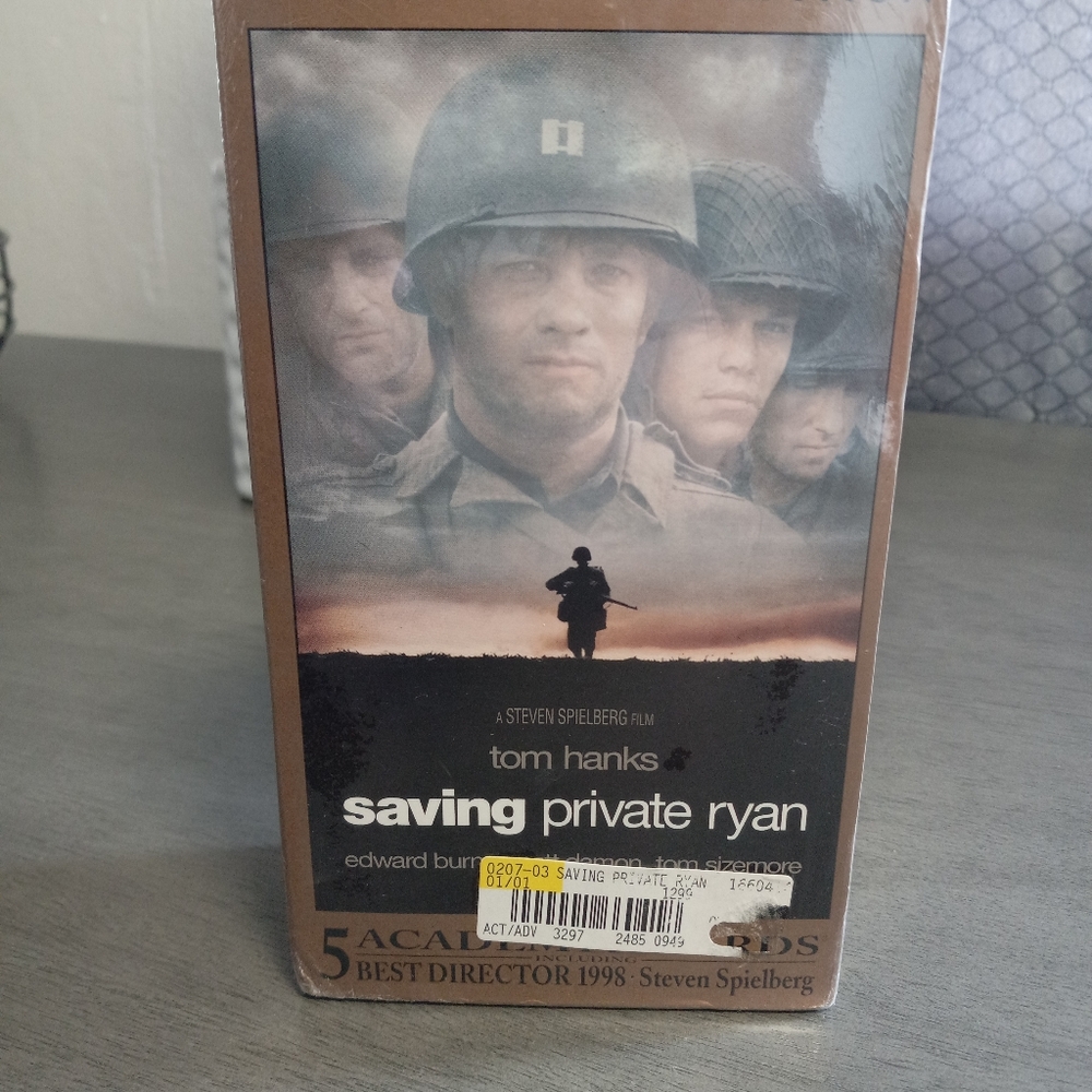Saving Private Ryan Vhs Sealed
